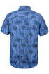 Mens Palm Tree Print Hawaiian Shirt