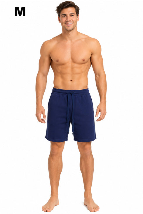 7 Pack Men's Comfortable Drawstring Waist Shorts - From £2.85 Per Unit