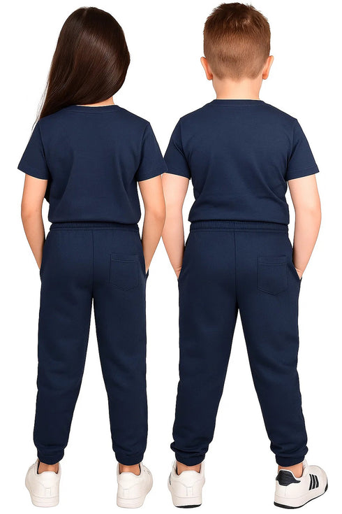 Kids Breathable Fleece Jogging Bottoms