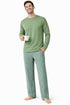 Mens Long Sleeve Lounge Set - Pyjama Set
