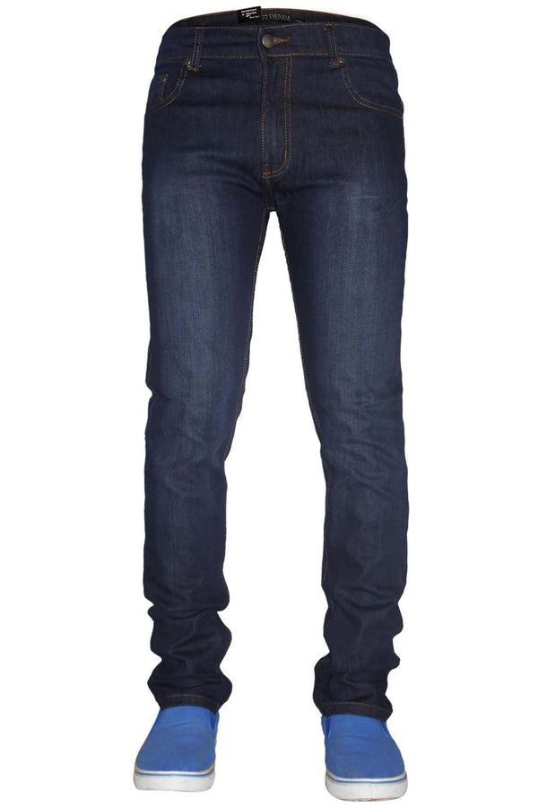 Men Stretch Skinny Straight Jeans