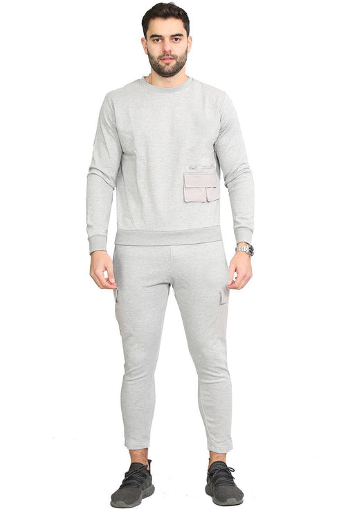 Men’s 2 Pack Tracksuits Small – Black & Grey Clearance Set - From £9.99 Per Unit