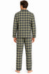 Men’s Check Poly-cotton Pyjama Set