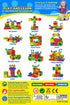 IQ Builder 81 Pieces Gear Building Blocks Puzzle Set