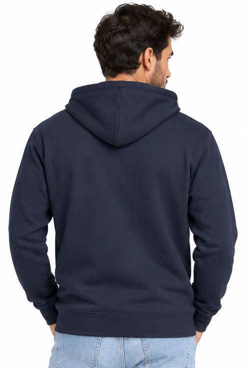 Men's Cotton Blend Zipper Hoodie