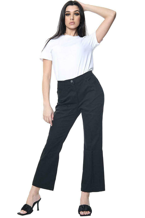 Women Bootcut Denim Stretch Jeans