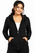 Women's Zip Up Fleece Hoodie