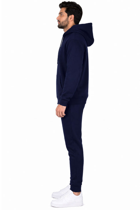 Men’s Pullover Hoodie Tracksuit Set - Fleece Jogging Suit
