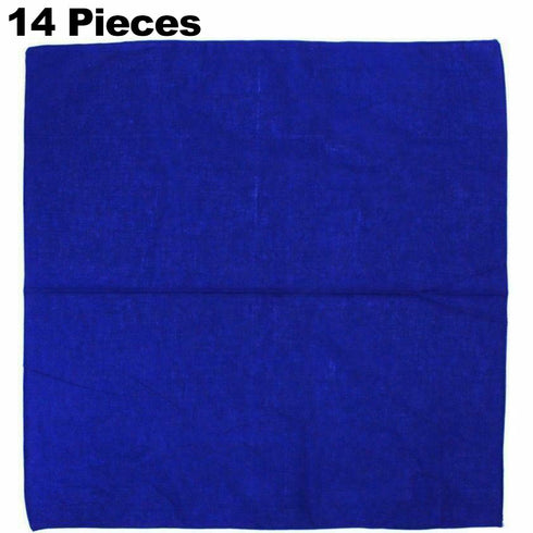60 Pack Assorted Bandanas – Bulk Paisley, Solid, Camo & Flag Designs - From 49p Per Unit