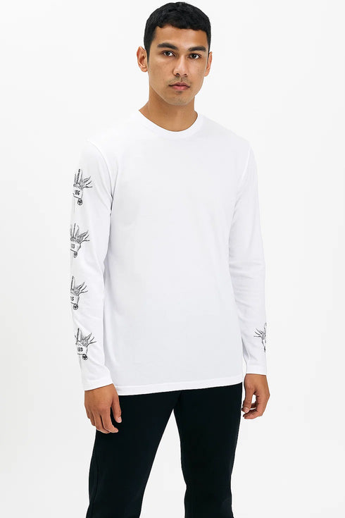 Mens Long Sleeve Cotton T-Shirt