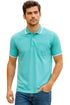 Men Polo Collar T-shirt with Pocket