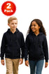 2 Pack Kids Same Cord Zip up Hoodie