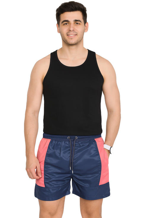 Men's Swim Running Shorts – Quick-Dry Board Trunks for Gym, Beach, Sports & Pool