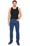 Men’s Dark Blue Straight Fit Denim Jeans