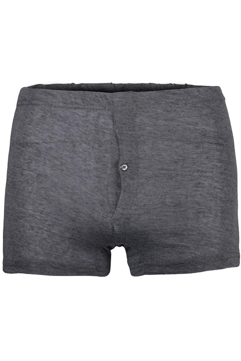 6 Pack Mens Plain Boxer Underwear