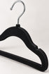 20 Pack Velvet Clothes Hangers with Non-Slip Bar and Shoulder Notches