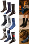 3 Pack Men Calf Length Socks - N406