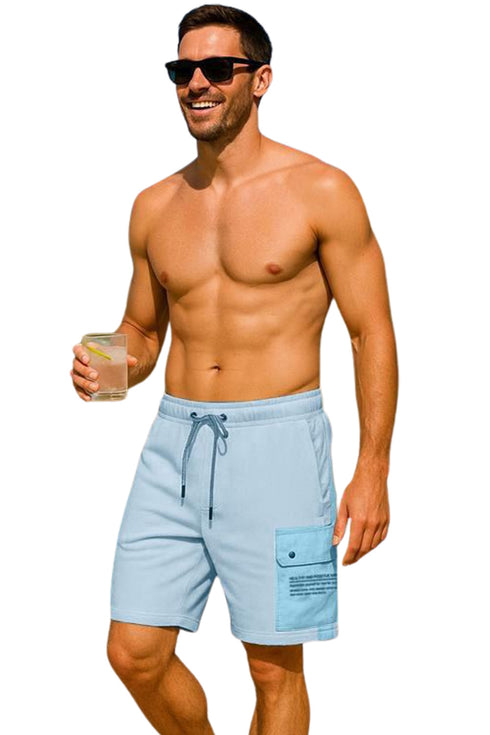 3 Pack Mens Cargo Knee Length Shorts