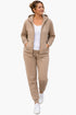 Women’s Hooded Tracksuit Set – Zip Up Hoodie & Joggers Lounge-wear Set
