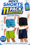 11 Pack Men's Quick Dry Big Sizes Shorts - From £1.81 Per Unit