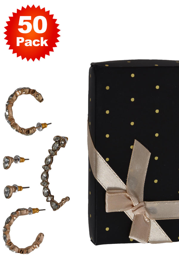 50 Pack Fawna Ear Cuff Earring Set