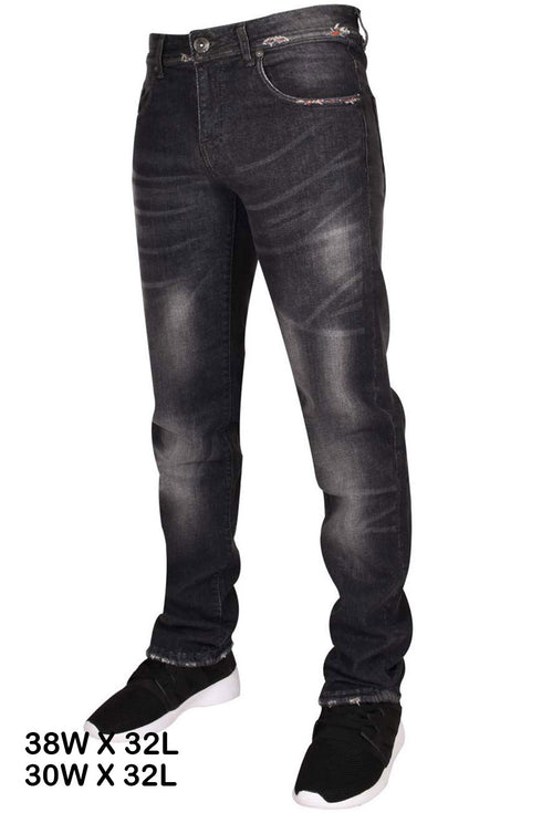 20 Pack Men’s Mixed Styles Washes Sizes Jeans - From £3.74 Per Unit