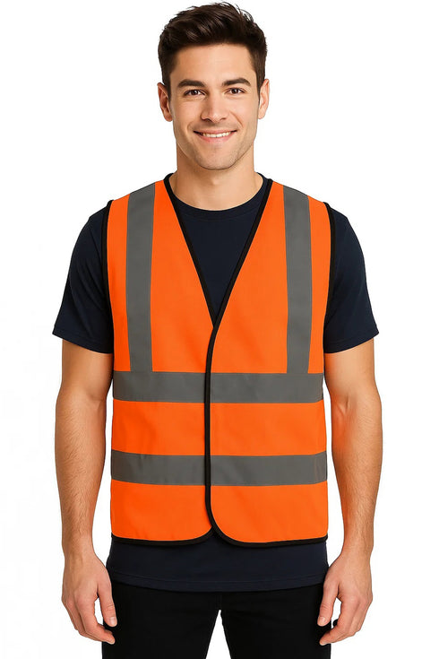 High Vis Reflective Stripes Vest - S