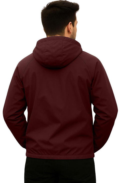 Men’s Lightweight Water Resistant Jacket | Hooded Windbreaker