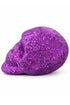 Purple Glitter Skull Decorations Multi Pack – Halloween Party Table and Shelf Decor