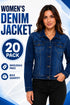 20 Pack Women’s Stretch Denim Jacket - From £4.99 Per Unit
