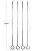 6 Piece BBQ Tool Set with Carry Case – Stainless Steel Grill Utensils