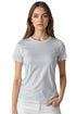3 Pack Womens Plain Crew Neck T-Shirts