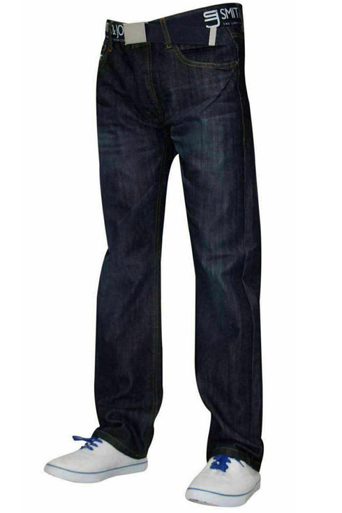Men's Straight Cut Regular Fit Jeans - 25 or 50 Pack