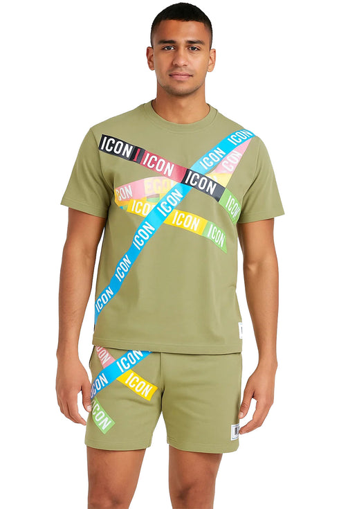 Men's Casual T-Shirt & Shorts Set – Cotton Summer Tracksuit