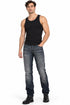 Men’s Regular Fit Straight Leg Denim Jeans