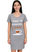 Women Short Sleeve Cotton Nighty