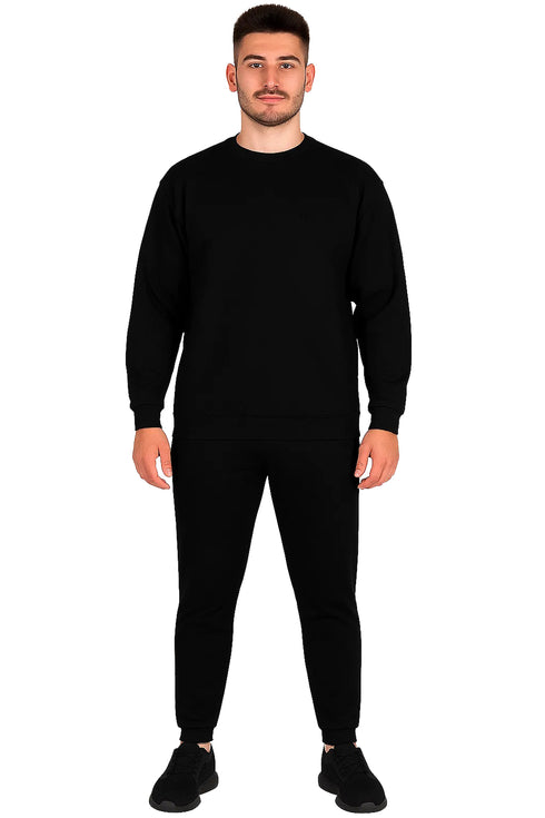 Mens Polycotton Crew Neck Tracksuit