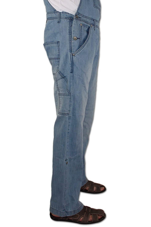 Unisex Denim Dungarees