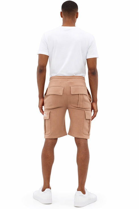 Mens Bench PolyCotton Combat Shorts