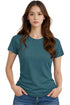 5 Pack Womens Plain Crew Neck T-Shirts