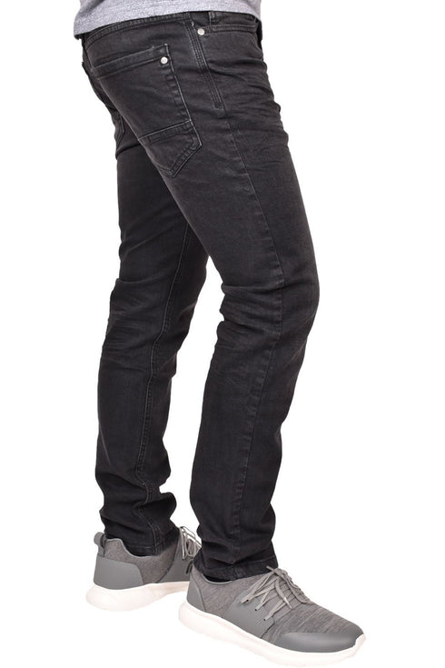 Mens Crosshatch Stretchable Denim Jeans