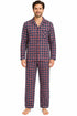 Men’s Check Poly-cotton Pyjama Set