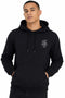 Men’s Black Pullover Hoodie with Chest Logo