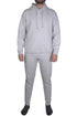 Mens Athletic Pullover Hooded Tracksuit