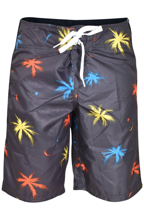 3 Pack Mens Hawaiian Beach Shorts
