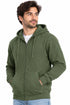 Men's Cotton Blend Zipper Hoodie