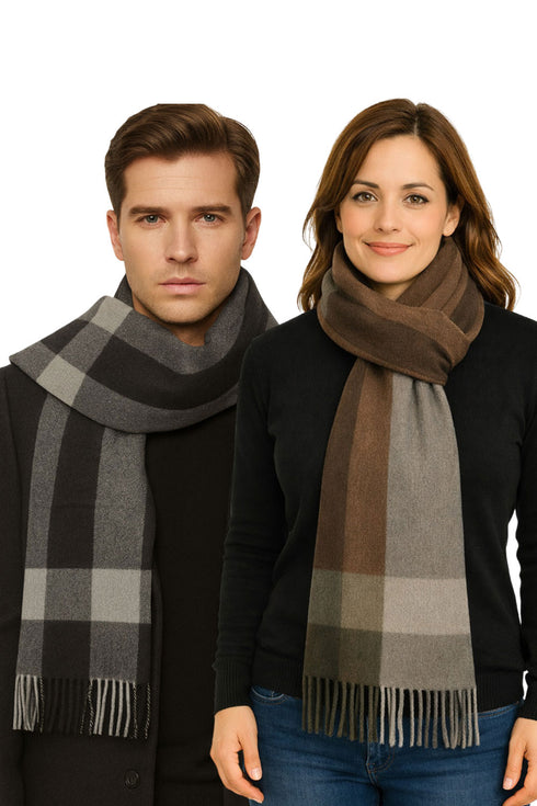 Unisex Winter Soft Muffler Scarf – Warm & Stylish