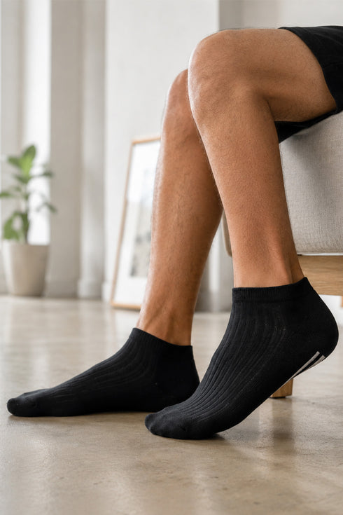 Men's Ankle Socks - Multi-Pack: 42 or 84 Pairs - From £0.53 Per Unit