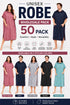 50 Pack Unisex Hooded Changing Robes – Quick Dry Lightweight Wholesale Robes