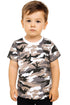 Kids Camouflage Cotton T-Shirt - 3 to 4 Years